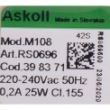 Насос универсальный Askoll 25W Mod.M108 Art.RS0696 (019300)