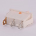 Кнопка оранжевая KCD-3 16A/250V 3 контакта / 1 клавиша (019735)