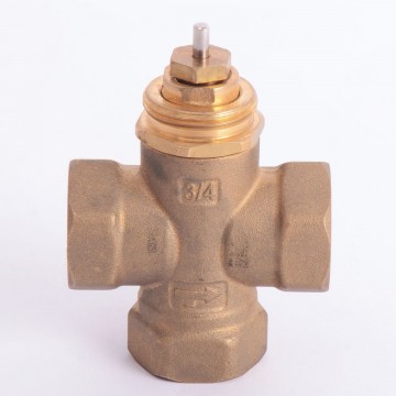 Клапан 3-х ходовой GVM-2320 (3/4") без электропривода (1813)
