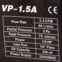 Насос вакуумный VP-1.5A (одноступенчатый, 90л/мин) (021835)