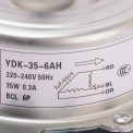 Электродвигатель наружного блока YDK-35-6AH 35W (017663)