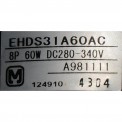 Электродвигатель наружного блока EHDS31A60AC (8P 60W DC280-340V) A98111 п.ч (014451)