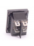 Кнопка зеленая KCD4 15A/250VAC 4 контакта / 1 клавиша / рамка (019729) Кнопка зеленая KCD4 15A/250VAC 4 контакта / 1 клавиша / рамка (019729)