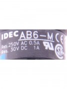 Кнопка зеленая AB6M-M1PGC AB6-M (022443) Кнопка зеленая AB6M-M1PGC AB6-M (022443)