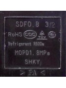 Клапан холодильника SDF0.8 3/2 140526A012 220V R600 R134 (017496)