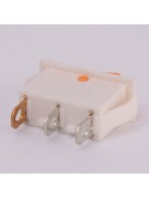 Кнопка оранжевая KCD-3 16A/250V 3 контакта / 1 клавиша (019735) Кнопка оранжевая KCD-3 16A/250V 3 контакта / 1 клавиша (019735)