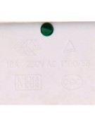 Кнопка зеленая RK1-11 16A/250V 2 контакта / 1 клавиша (019734) Кнопка зеленая RK1-11 16A/250V 2 контакта / 1 клавиша (019734)