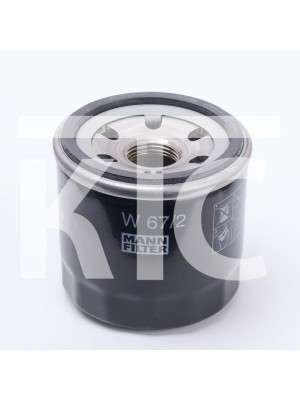 Фильтр масляный MANN-FILTER W67/2 (5515)