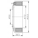 Электромагнитная катушка компрессора кондиционера Shop Truck (2633)