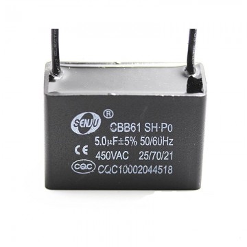 Конденсатор 5 мкф 450v CBB61 (002886)