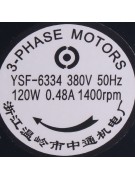Электродвигатель наружного блока YSF-6334 380V/120W/1400об/мин (021912)