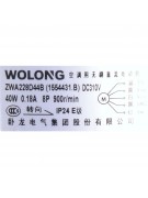 Электродвигатель наружного блока ZWA228D44B 1554431.B DC310V/40W (021018) Электродвигатель наружного блока ZWA228D44B 1554431.B DC310V/40W (021018)