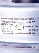 Электродвигатель наружного блока YDK90-6D 90W/ПРЧ (021060) Электродвигатель наружного блока YDK90-6D 90W/ПРЧ (021060)