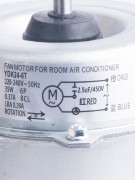 Электродвигатель наружного блока YDK24-6T 24W/220V/реверс (020434) Электродвигатель наружного блока YDK24-6T 24W/220V/реверс (020434)