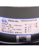 Электродвигатель наружного блока YDK34-4A6 87/34W 1150 об/мин (017744) Электродвигатель наружного блока YDK34-4A6 87/34W 1150 об/мин (017744)