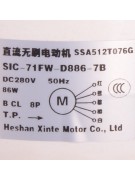 Электродвигатель наружного блока SIC-71FW-D886-7 SSA512T076G (018832) Электродвигатель наружного блока SIC-71FW-D886-7 SSA512T076G (018832)