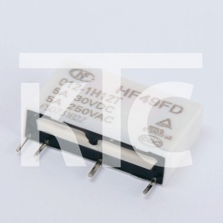 Твердотельное реле HF49FD 5A/30VDC/5A/250VAC 012-1H12T (018015)