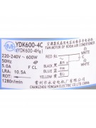 Электродвигатель наружного блока YDK600-4C YDK600-4H8 220V/600W (020866) Электродвигатель наружного блока YDK600-4C YDK600-4H8 220V/600W (020866)