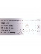 Электродвигатель внутреннего блока YDK25-4(B)/SA25A10 (017652)