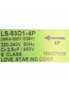Электродвигатель внутреннего блока LS-53D1-4P (WK4-30D1-B08Y) 220V (021316) Электродвигатель внутреннего блока LS-53D1-4P (WK4-30D1-B08Y) 220V (021316)