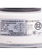 Электродвигатель внутреннего блока кондиционера WZDK20-38G (ZKFP-20-8-6) DC280V/20W (018928) Электродвигатель внутреннего блока кондиционера WZDK20-38G (ZKFP-20-8-6) DC280V/20W (018928)