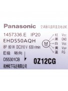 Электродвигатель внутреннего блока EHDS50AQH 1457336.E 80W/DC310V (021032)