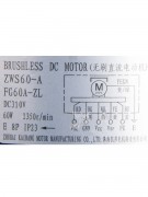 Электродвигатель ZWS60-A FG60A-ZL DC310V 60W (023361) Электродвигатель ZWS60-A FG60A-ZL DC310V 60W (023361)