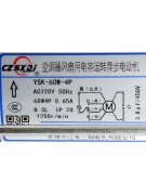 Электродвигатель YSK-60W-4P 12мм/60W (022201) Электродвигатель YSK-60W-4P 12мм/60W (022201)