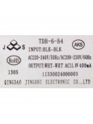 Трансформатор TDB-6-B4 220/11V 400mA (022036)
