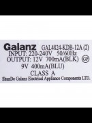 Трансформатор GAL4824-KDB-12A 220/12 700mA 9V 400mA (022038)