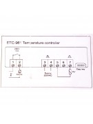 Контроллер ETC-961 220V 1 датчик (013968) Контроллер ETC-961 220V 1 датчик (013968)