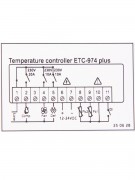 Контроллер ETC-974 12-24V PLUS 2 датчика (023651) Контроллер ETC-974 12-24V PLUS 2 датчика (023651)