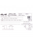 Блок Eliwell IDPlus 961 с 1 датчиком (003106) Блок Eliwell IDPlus 961 с 1 датчиком (003106)