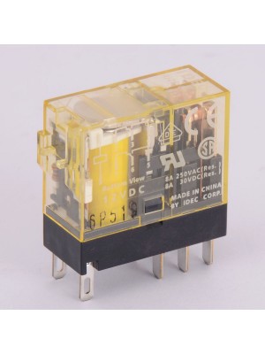 Силовое реле IDEC RJ2S-CL-D12 12VDC (009403)
