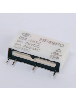 Твердотельное реле HF49FD 5A/30VDC/5A/250VAC 024-1H12 (018020)