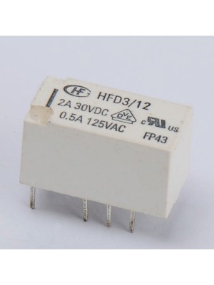 Твердотельное реле HFD3/12 2A/30VDC/0.5A/125VAC (018026)