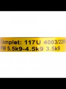 Реле для компрессоров 117U2030 117U4003/220V (002757)