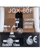 Реле электромагнитное JQX-60F 60A/250VAC/28VDC/110VDC (017850)