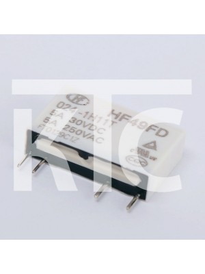 Твердотельное реле HF49FD 5A/30VDC/5A/250VAC 024-1H11T (018013)