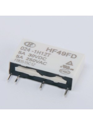 Твердотельное реле HF49FD 5A/30VDC/5A/250VAC 024-1H12T (018016)