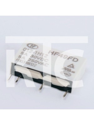 Твердотельное реле HF49FD 5A/30VDC/5A/250VAC 012-1H12 (018017)