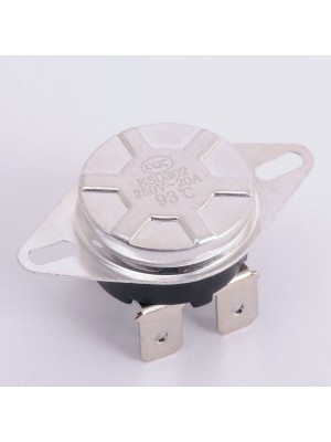 Термореле KSD302 250V/20A/93C (019701)