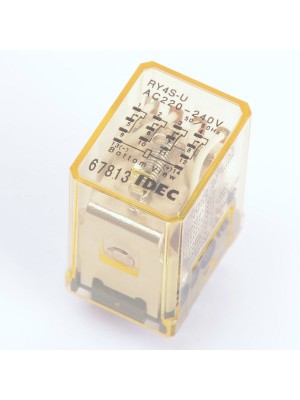 Реле IDEC RY4S-U AC220-240V (015437)