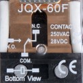 Реле электромагнитное JQX-60F 60A/250VAC/28VDC/48VDC (017849)