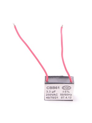 Конденсатор 3,3 мкф 250v CBB61 (017492)