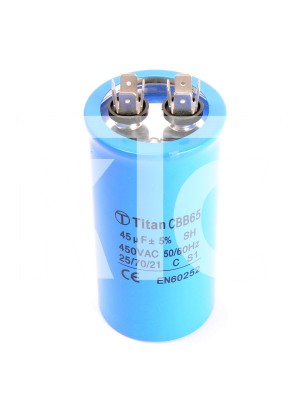 Конденсатор 45 мкф 450v CBB65 (002402)