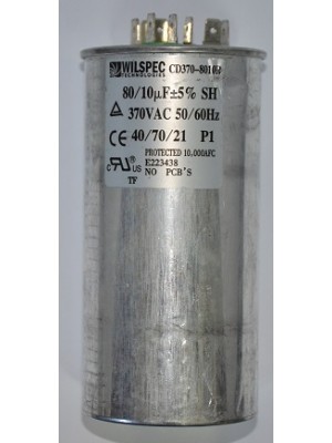 Конденсатор 80+10 мкф 370v (9644)