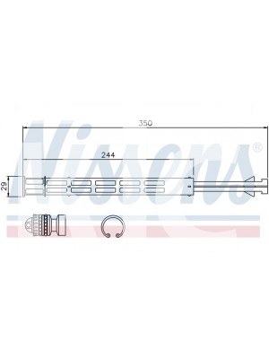 Фильтр-осушитель M.Benz Viano W639, Vito W639 95358