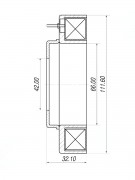 Электромагнитная катушка компрессора кондиционера Mazda d111.6 (013343)