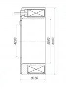 Электромагнитная катушка компрессора кондиционера Mazda 3 2.0l 12V d88 (3784)